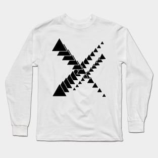 triangles composition Long Sleeve T-Shirt